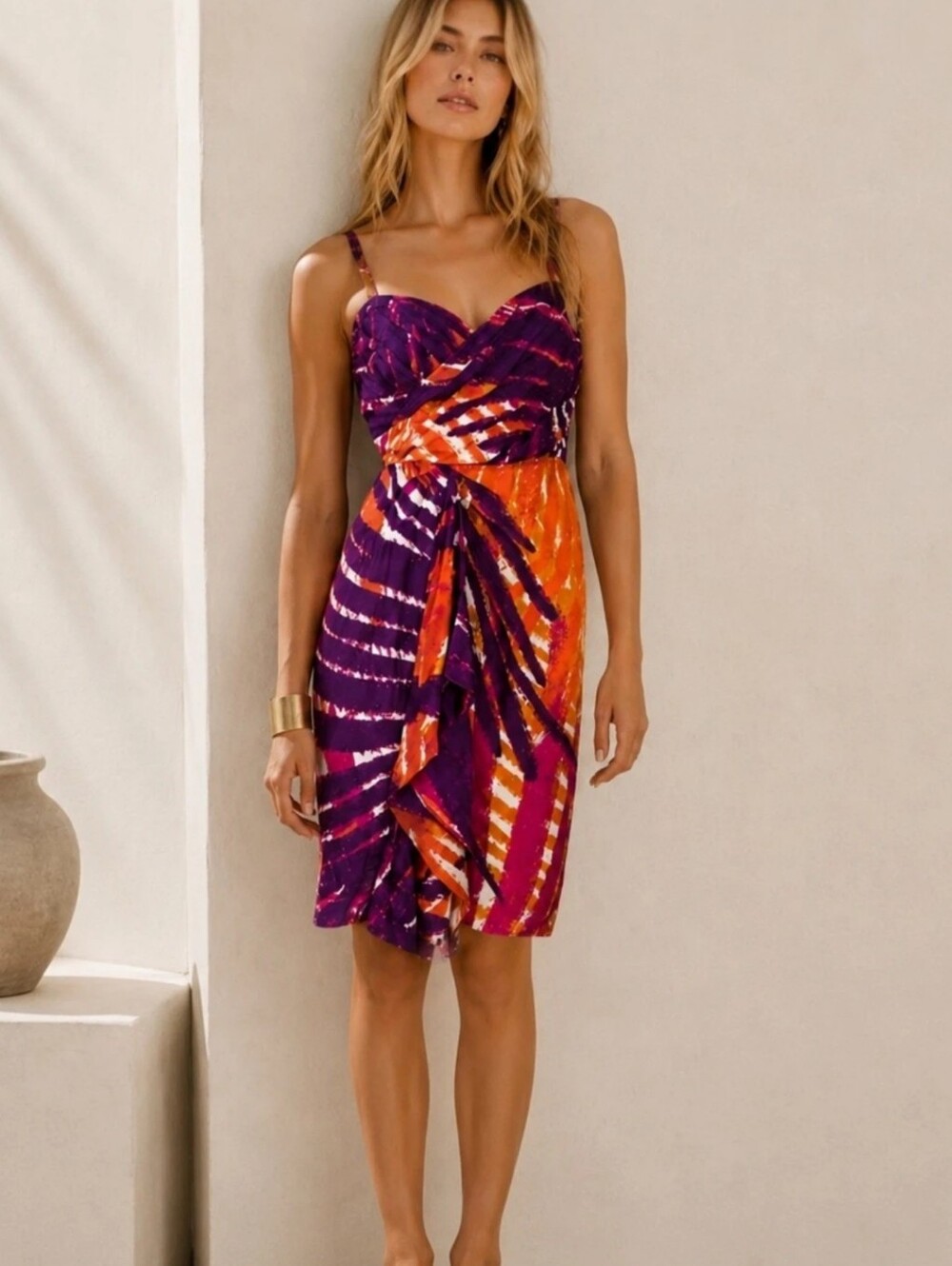 Banana Republic Silk Blend Dress Size 12 NWT
